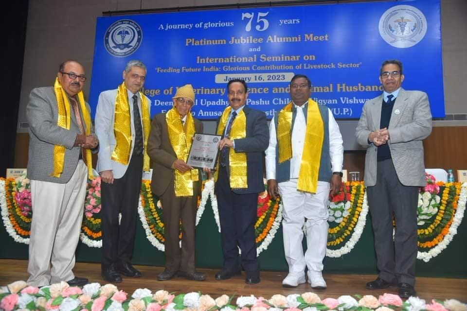 Glimpse of Platinum Jubilee celebration of College of Veterinary Science and Animal Husbandry, Mathura, and Alumni meet of Network of DUVASU Alumni on 16 january, 2023