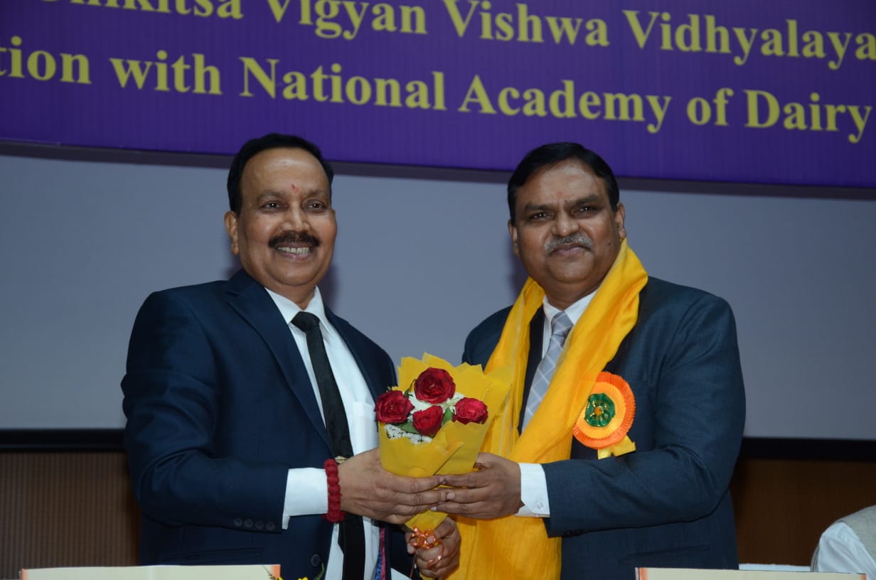 VIII Convocation of National Academy of Dairy Science (India) & National Dialogue on “Bringing Smile to Dairy Farmers” on Dated 09th April, 2024 Organized By DUVASU, Mathura